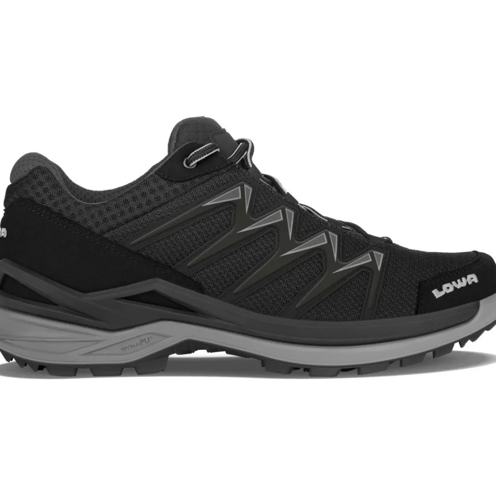 Lowa Innox Pro GTX Lo wandelschoenen heren black grey< Wandelen|Wandelschoenen