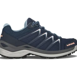 Wandelen|Wandelschoenen-Lowa Innox Pro GTX Lo Ws wandelschoenen dames navy salmon
