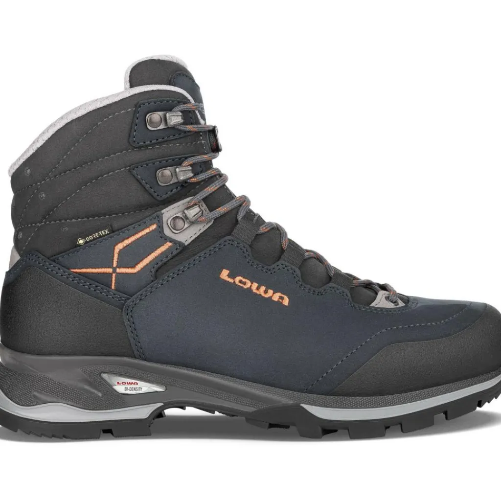 Wandelen|Bergschoenen-Lowa Lady Light GTX bergschoenen dames blue mandarine