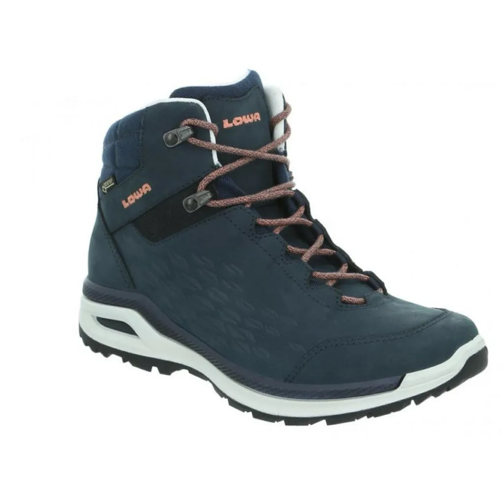 Lowa Locarno GTX QC wandelschoenen dames navy mandarin< Wandelschoenen|Wandelschoenen