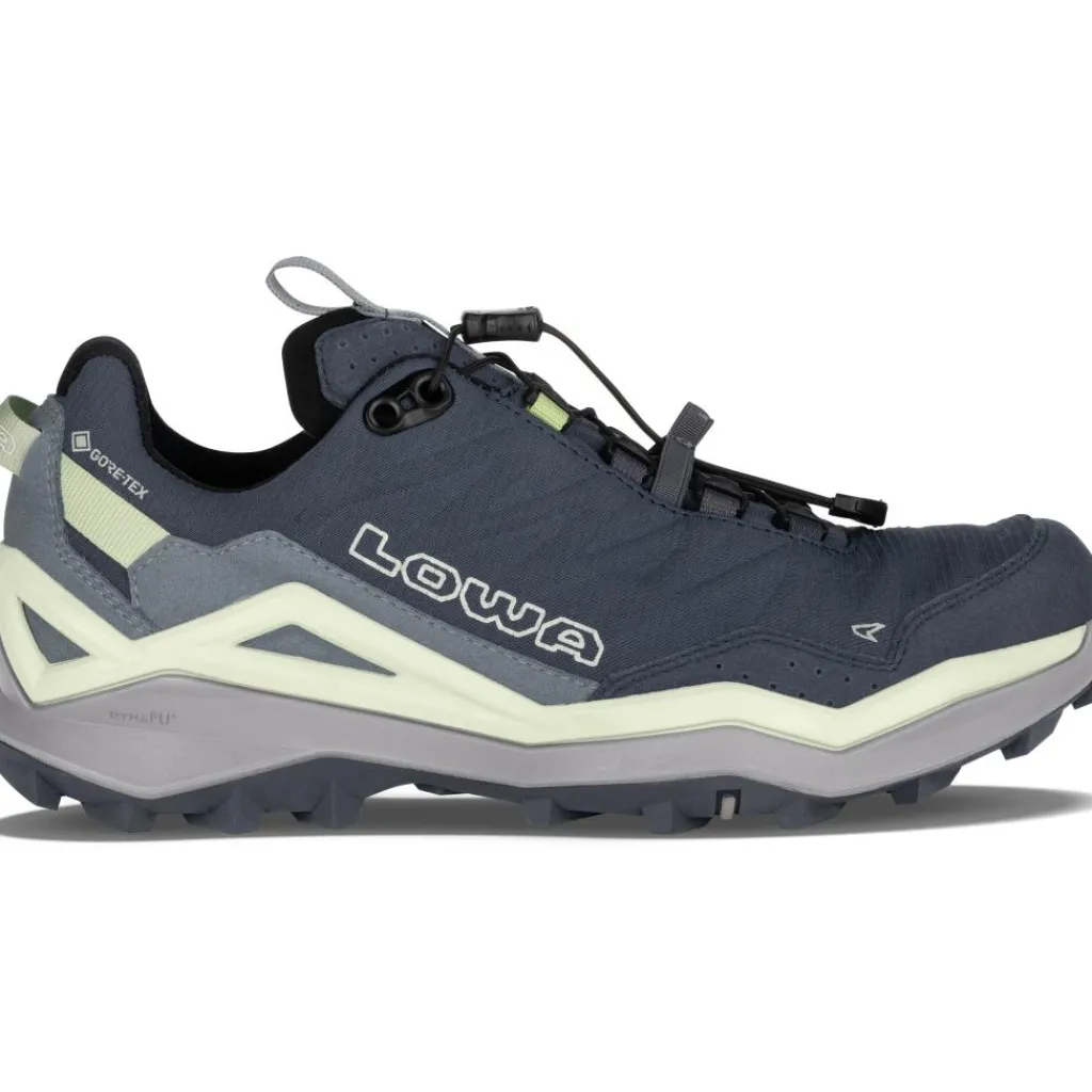 Lowa Maddox Pro GTX Lo SL Ws wandelschoenen dames smoke blue slate blue< Wandelen|Wandelschoenen