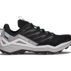 Wandelen|Wandelschoenen-Lowa Maddox Pro GTX Lo Wide wandelschoenen heren black grey