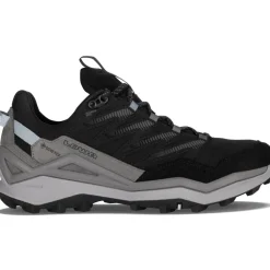 Wandelen|Wandelschoenen-Lowa Maddox Pro GTX Lo Ws Wide wandelschoenen dames black grey