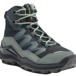 Wandelen|Wandelschoenen-Lowa Maddox Pro GTX Mid wandelschoenen junior kinderen navy smoke blue
