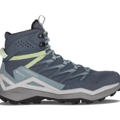 Wandelen|Wandelschoenen-Lowa Maddox Pro GTX Mid Ws wandelschoenen dames smoke blue slateblue