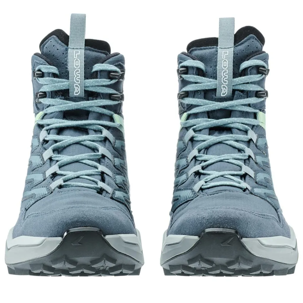 Wandelen|Wandelschoenen-Lowa Maddox Pro GTX Mid Ws wandelschoenen dames smoke blue slateblue