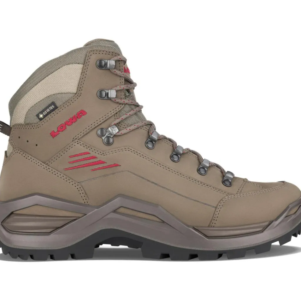 Wandelen|Wandelschoenen-Lowa Renegade Evo GTX Mid wandelschoenen heren stone redwood