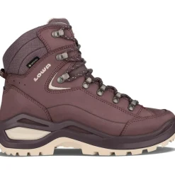 Wandelen|Wandelschoenen-Lowa Renegade Evo GTX Mid Ws wandelschoenen dames brownrose panna
