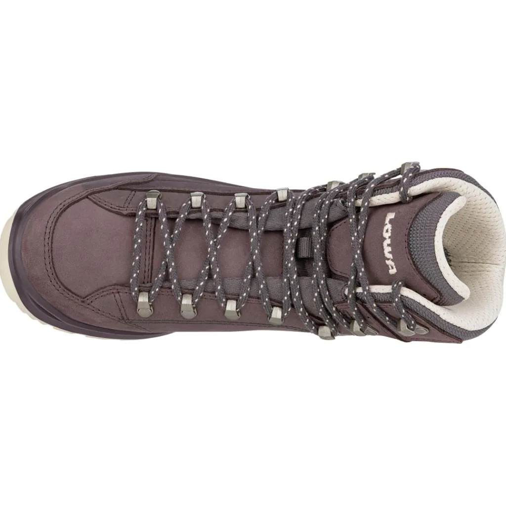 Wandelen|Wandelschoenen-Lowa Renegade Evo GTX Mid Ws wandelschoenen dames brownrose panna