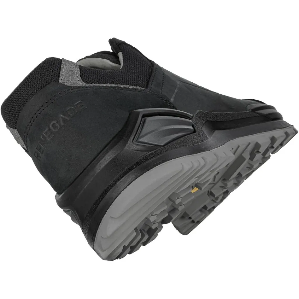 Lowa Renegade Evo LL Lo wandelschoenen heren black grey< Wandelen|Wandelschoenen
