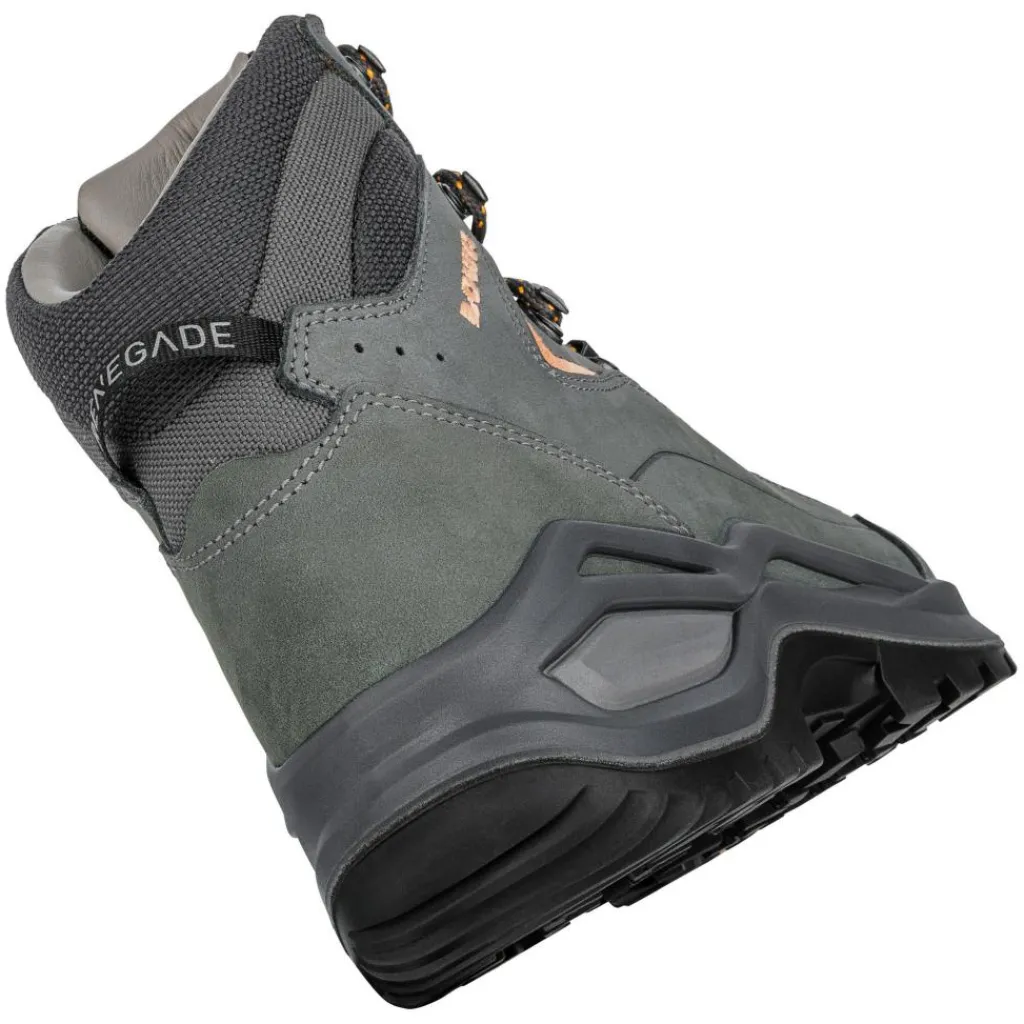 Lowa Renegade Evo LL Mid Ws wandelschoenen dames graphite apricote< Wandelen|Wandelschoenen