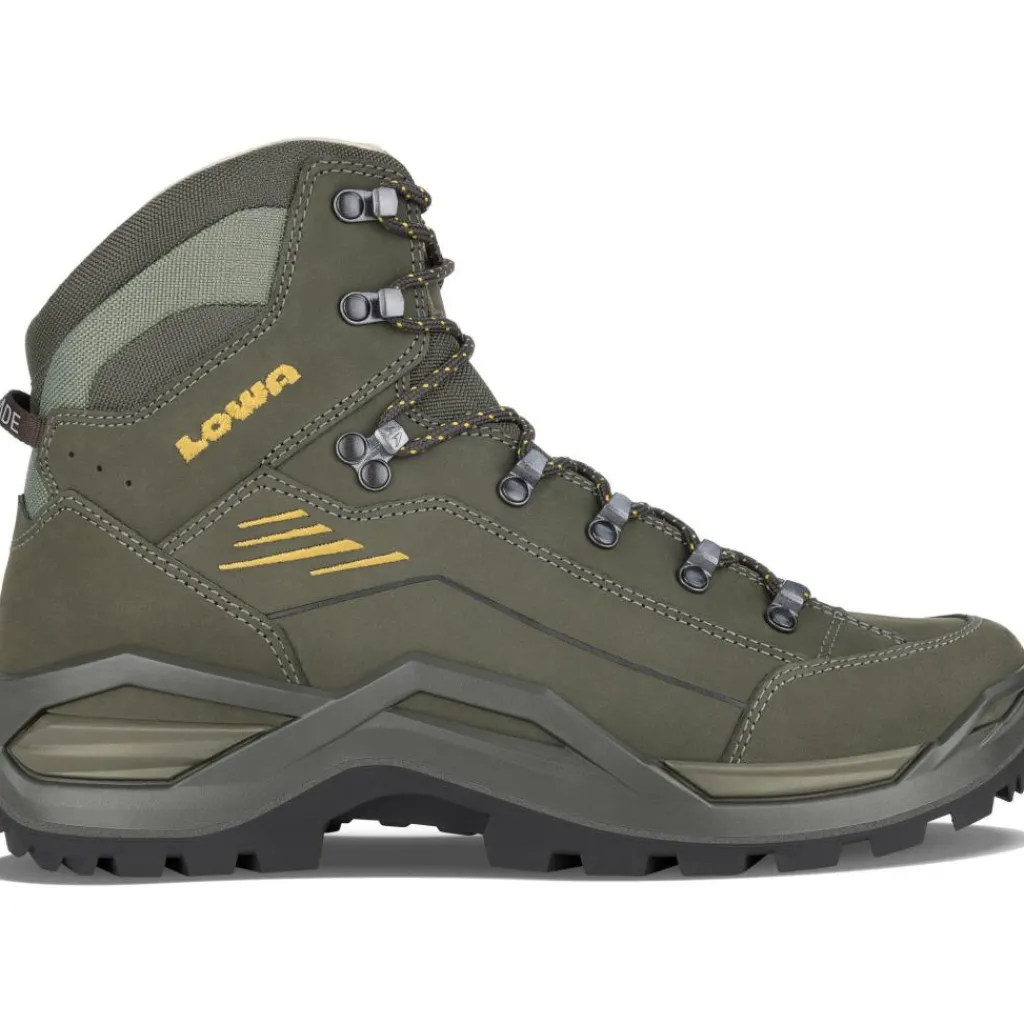 Lowa Renegade Evo LL Mid wandelschoenen heren olive mustard< Wandelen|Wandelschoenen