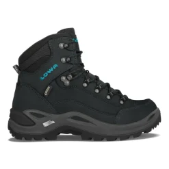 Wandelschoenen|Wandelschoenen-Lowa Renegade GTX Mid Small wandelschoenen dames asphalt turquoise