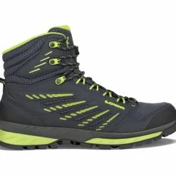 Wandelen|Wandelschoenen-Lowa Trek Evo GTX Mid bergschoenen heren navy lime