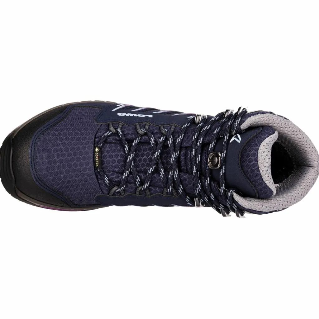 Lowa Trek Evo GTX Mid Ws bergschoenen dames navy berry< Wandelen|Bergschoenen