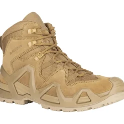 Wandelen|Wandelschoenen-Lowa Zephyr MK2 Mid coyote-op wandelschoenen heren beige