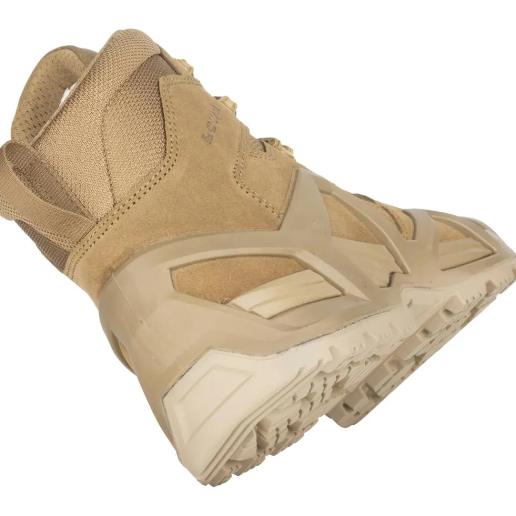 Wandelen|Wandelschoenen-Lowa Zephyr MK2 Mid coyote-op wandelschoenen heren beige
