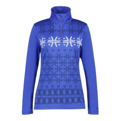 Skipullies|Wintersport-Luhta Ahjola skipully dames blue