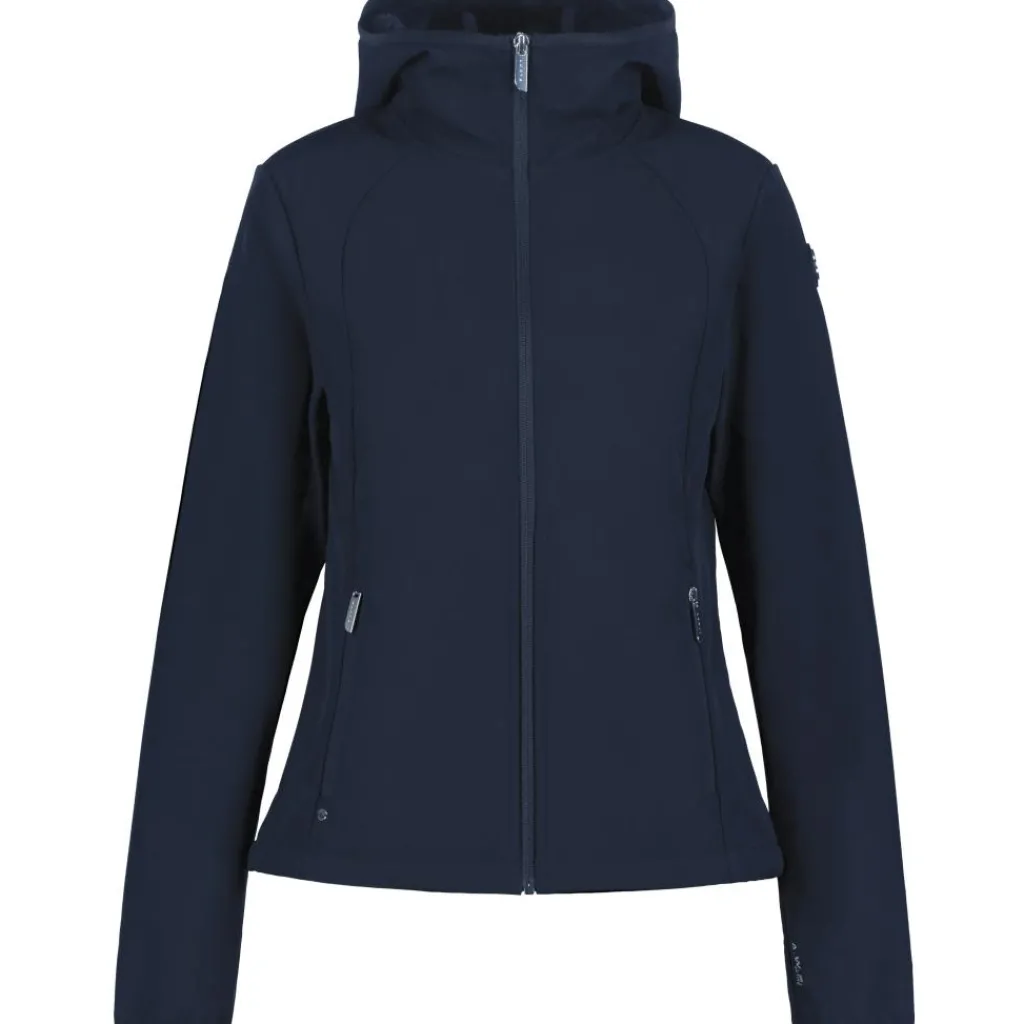 Luhta Annikkala softshell jas dames dark blue< Outdoor Jack