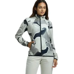 Luhta Auttoinen fleece vest dames powder< Fleece Vest