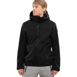 Luhta Edis softshell jas heren black< Outdoor Jack