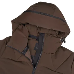 Luhta Eisele parka outdoor jack dames dark brown< Outdoor Jack