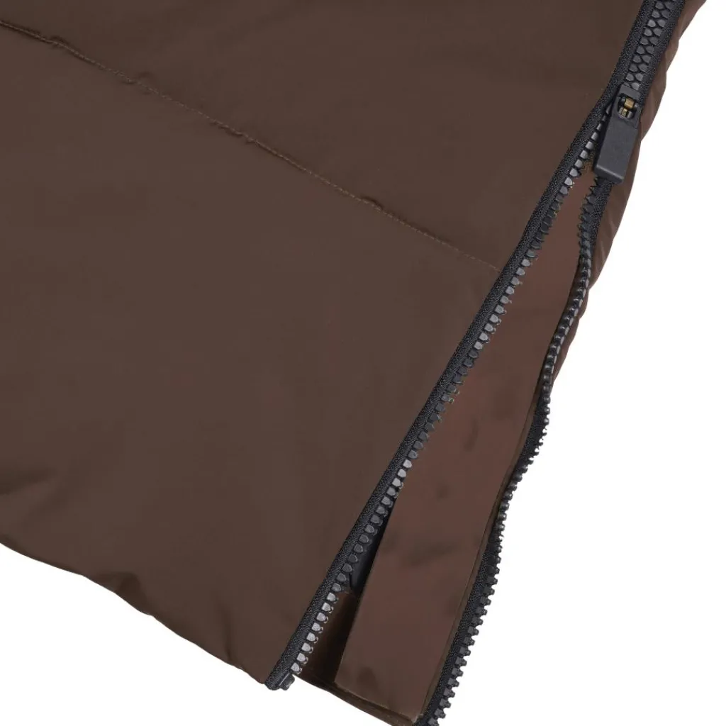 Luhta Eisele parka outdoor jack dames dark brown< Outdoor Jack