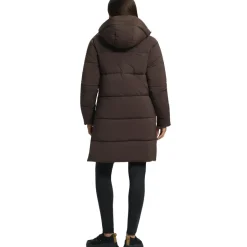 Luhta Eisele parka outdoor jack dames dark brown< Outdoor Jack
