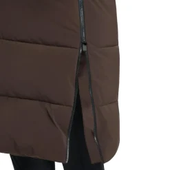 Luhta Eisele parka outdoor jack dames dark brown< Outdoor Jack