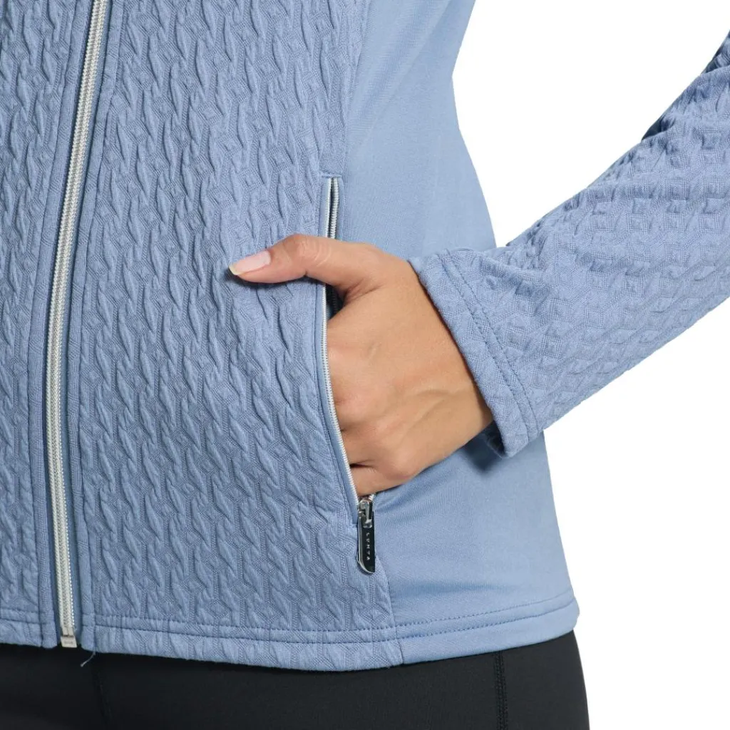 Luhta Engelsby vest dames sky blue< Ski Vesten|Wintersport