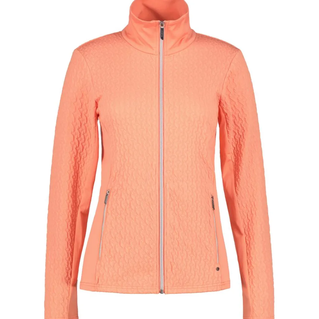 Ski Vesten|Wintersport-Luhta Engelsby vest dames abricot