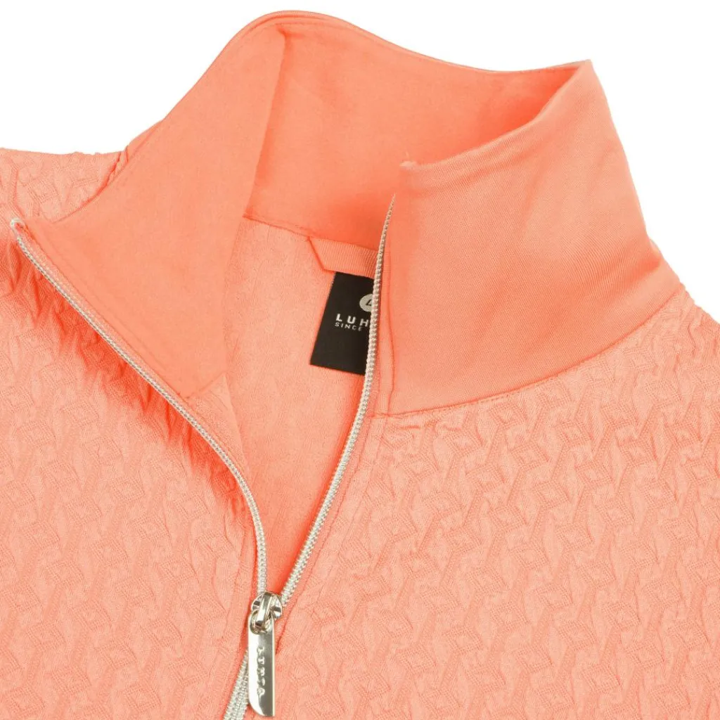 Ski Vesten|Wintersport-Luhta Engelsby vest dames abricot