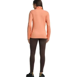 Ski Vesten|Wintersport-Luhta Engelsby vest dames abricot