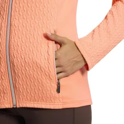 Ski Vesten|Wintersport-Luhta Engelsby vest dames abricot