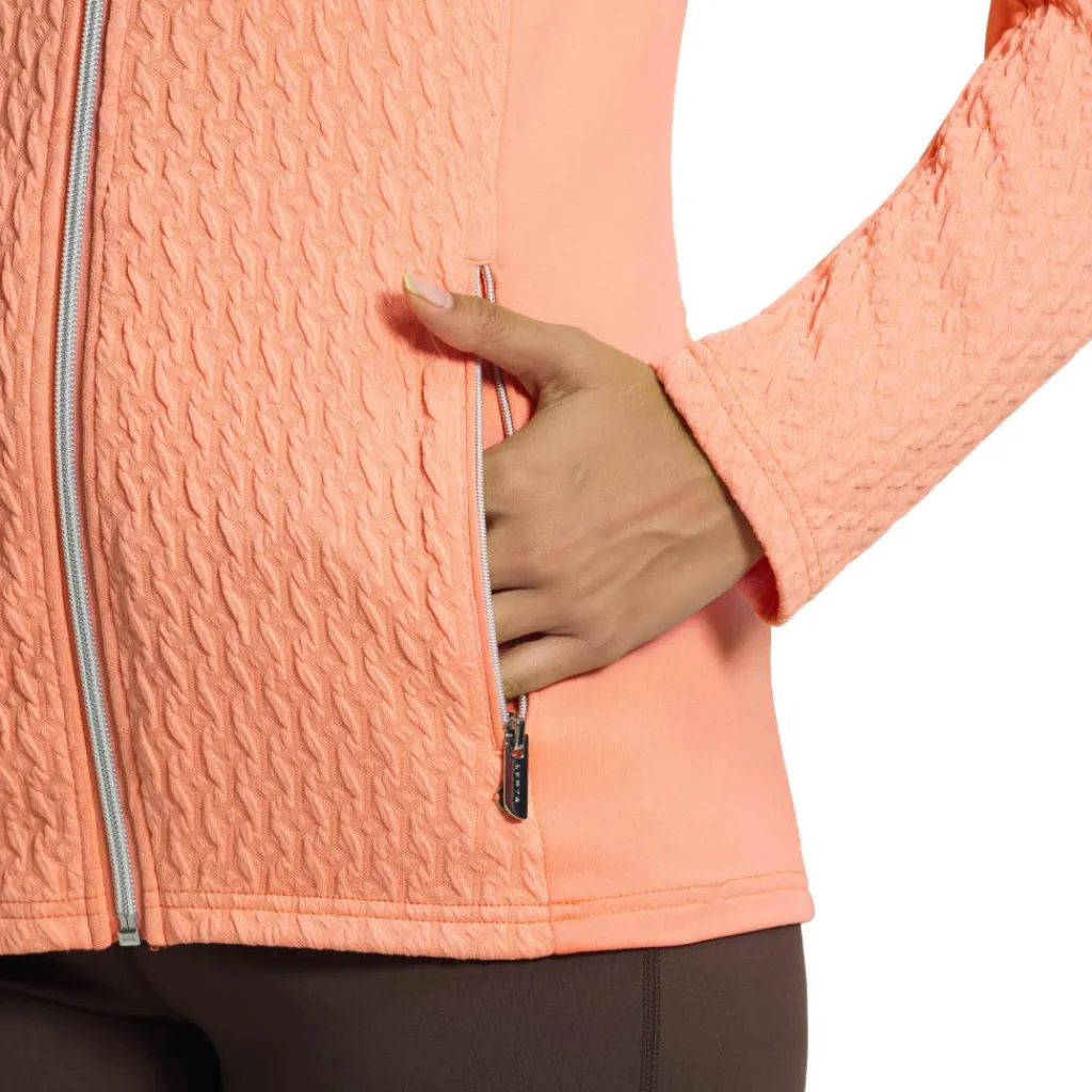 Ski Vesten|Wintersport-Luhta Engelsby vest dames abricot