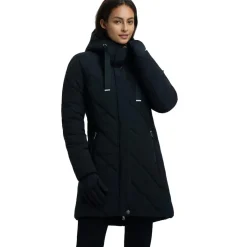 Luhta Haukkala parka outdoor jack dames black< Outdoor Jack