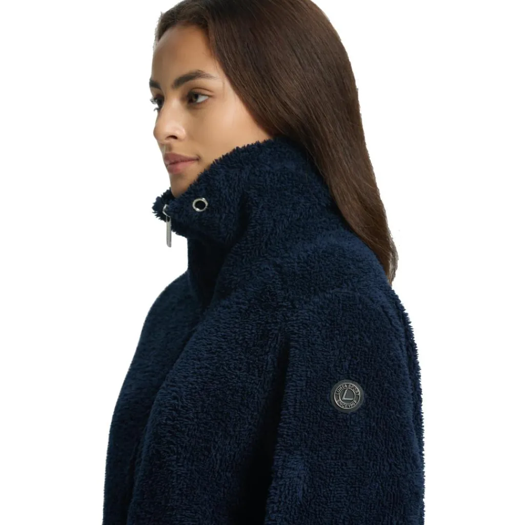 Ski Vesten|Wintersport-Luhta Iissalo fleece vest dames dark blue