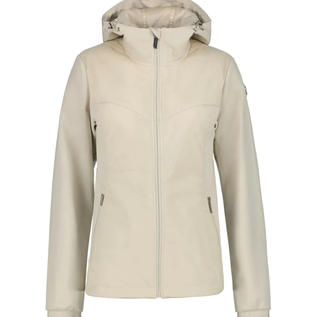 Luhta Iivaara softshell jas dames powder< Outdoor Jack