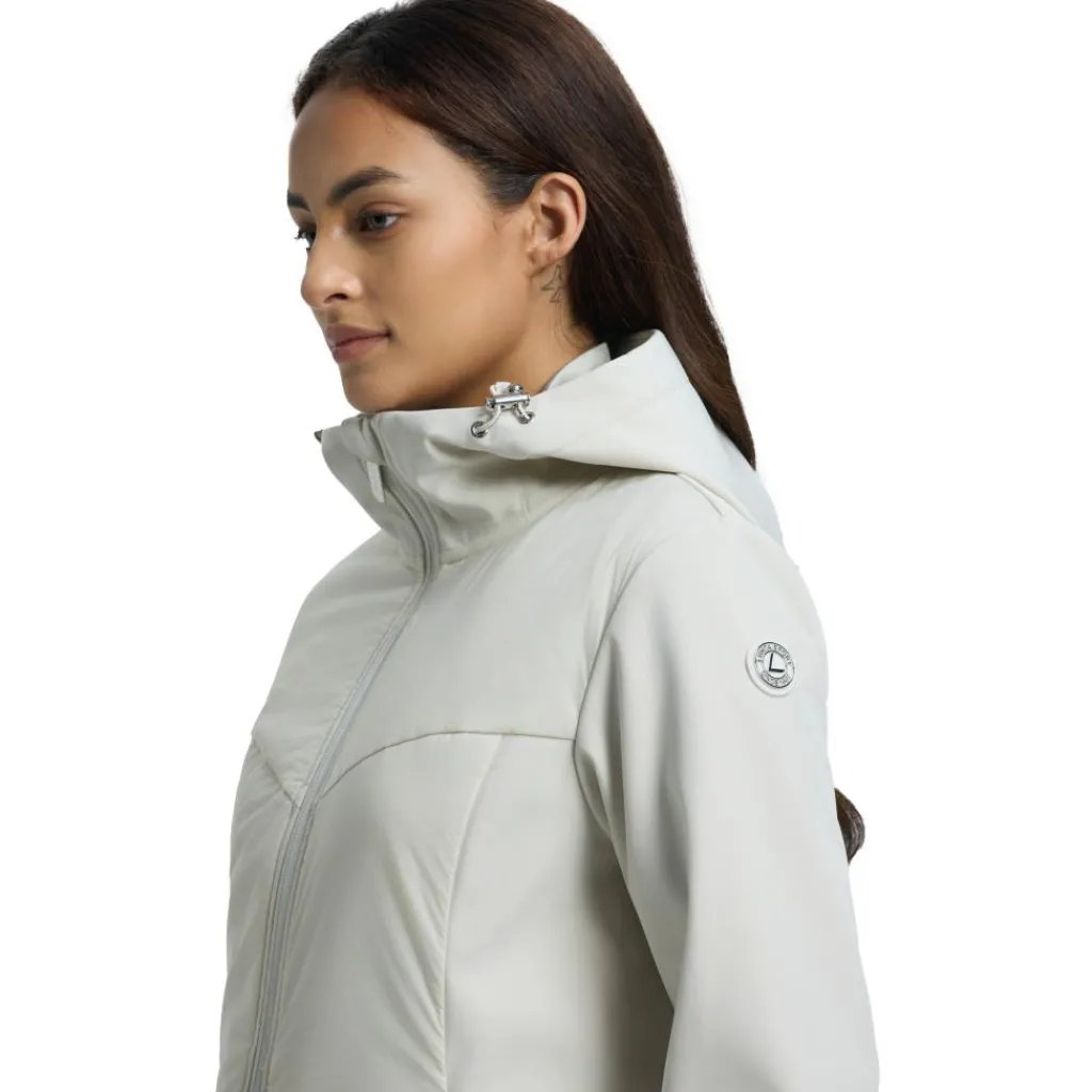 Luhta Iivaara softshell jas dames powder< Outdoor Jack