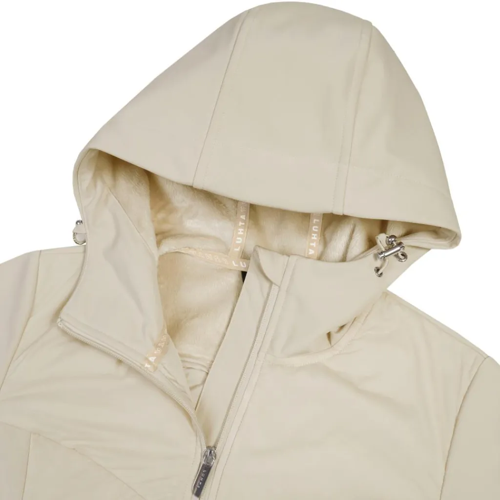 Luhta Iivaara softshell jas dames powder< Outdoor Jack