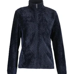 Luhta Ikaala fleece vest dames dark blue< Ski Vesten|Wintersport
