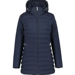 Luhta Ilomantsi parka outdoor jack dames dark blue< Outdoor Jack
