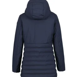 Luhta Ilomantsi parka outdoor jack dames dark blue< Outdoor Jack