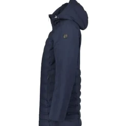 Luhta Ilomantsi parka outdoor jack dames dark blue< Outdoor Jack