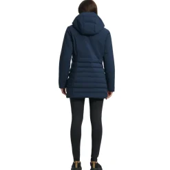 Luhta Ilomantsi parka outdoor jack dames dark blue< Outdoor Jack