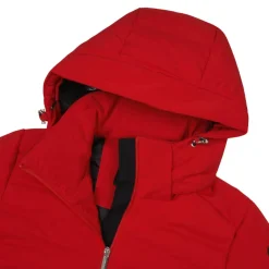 Luhta Ilomantsi parka outdoor jack dames cranberry< Outdoor Jack