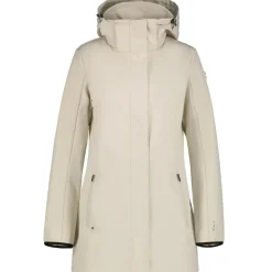 Luhta Iloniemi parka softshell jas dames powder< Outdoor Jack