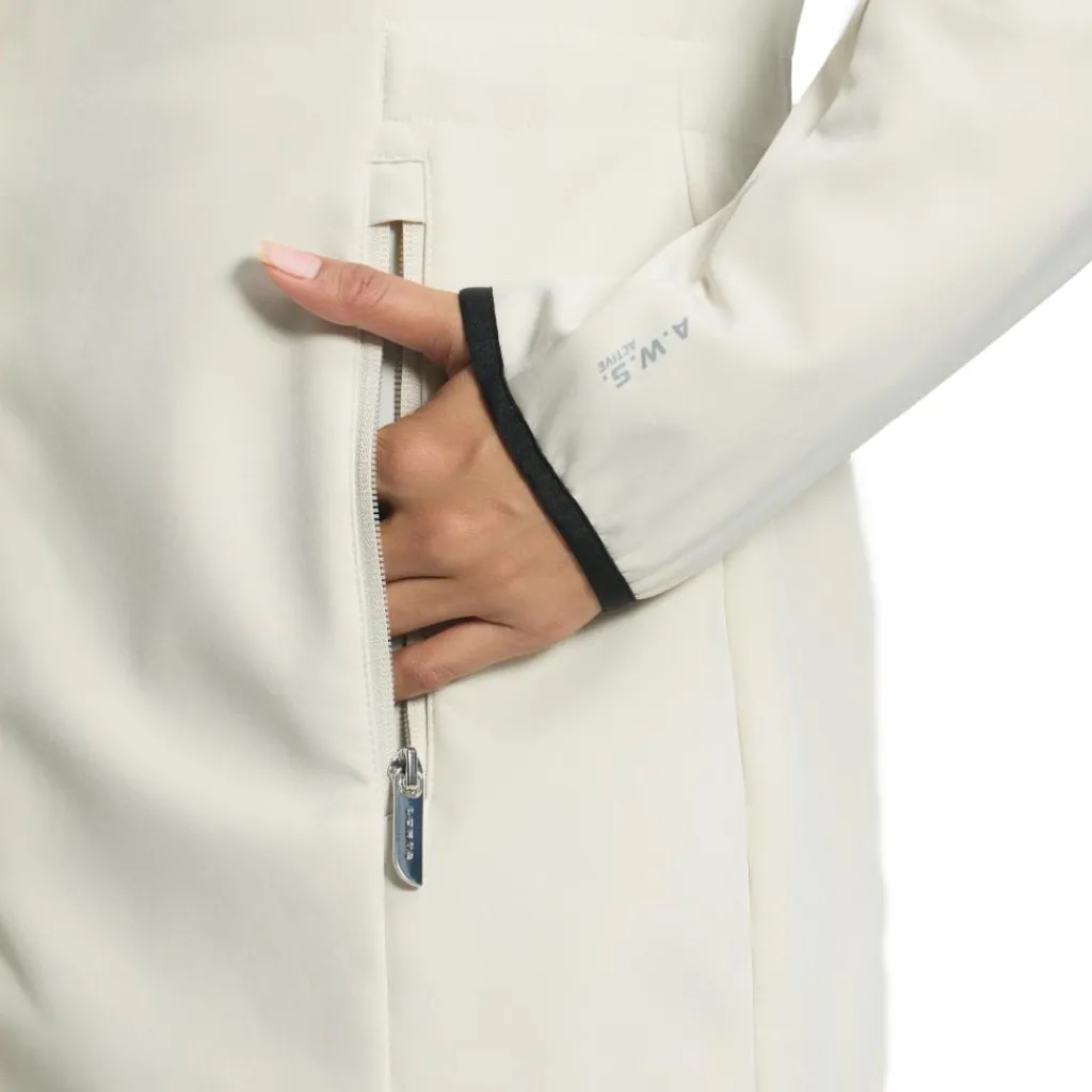 Luhta Iloniemi parka softshell jas dames powder< Outdoor Jack