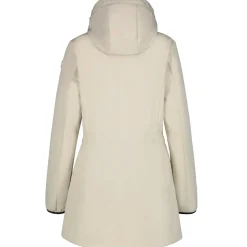 Luhta Iloniemi parka softshell jas dames powder< Outdoor Jack