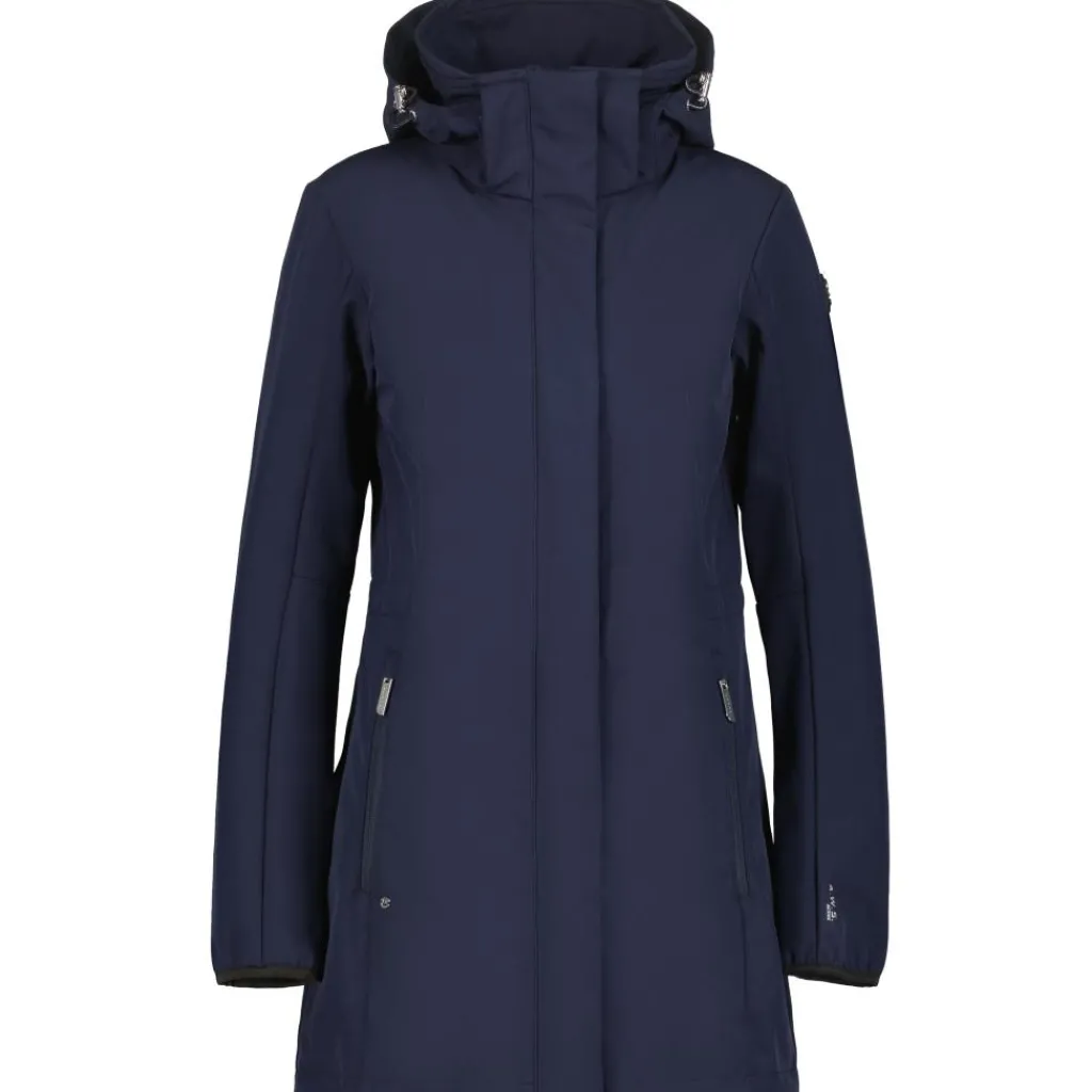 Outdoor Jack-Luhta Iloniemi parka softshell jas dames dark blue